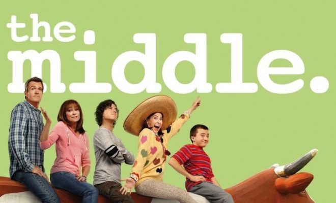 the middle