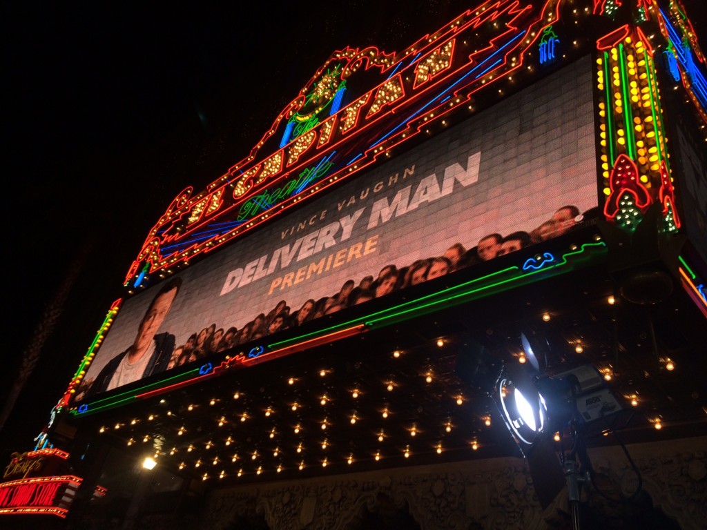 Delivery Man El Capitan Premiere
