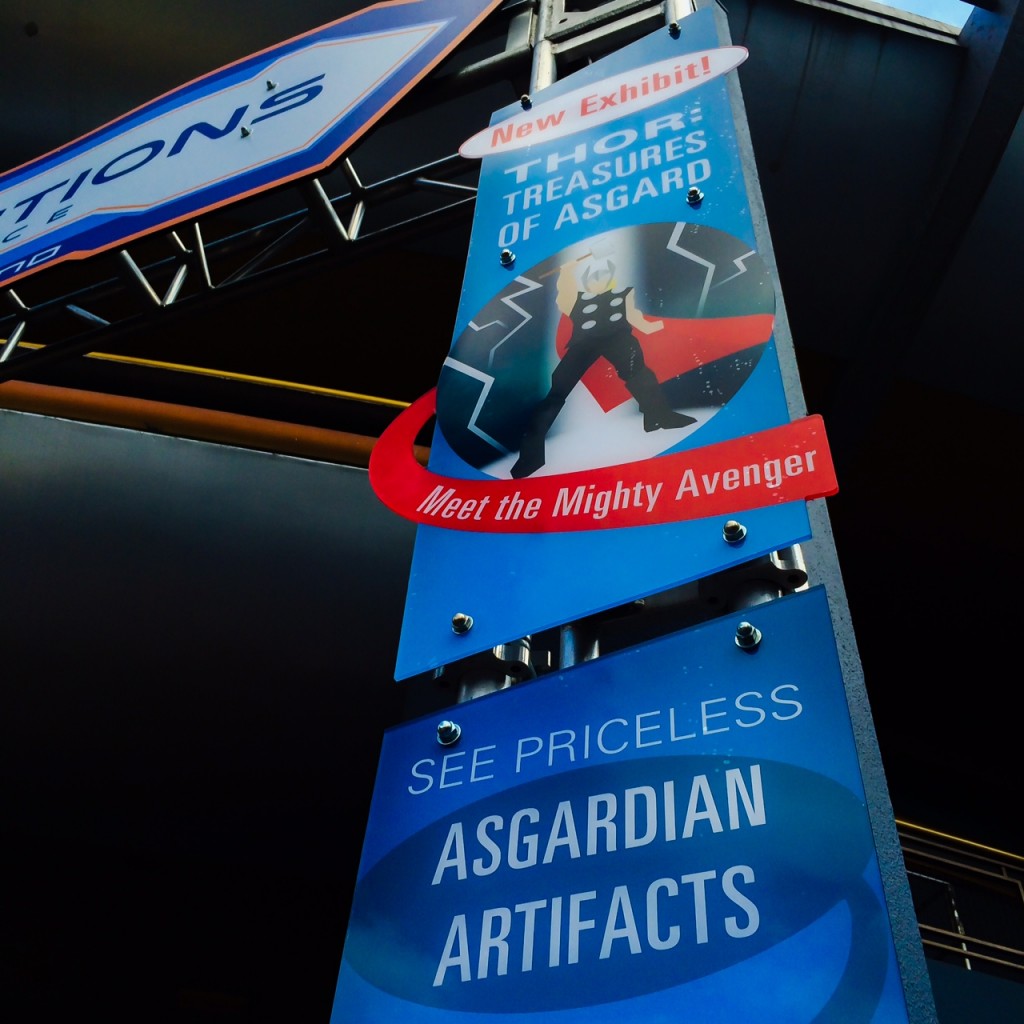 Thor: Treasures of Asgard Disneyland Exhibt 