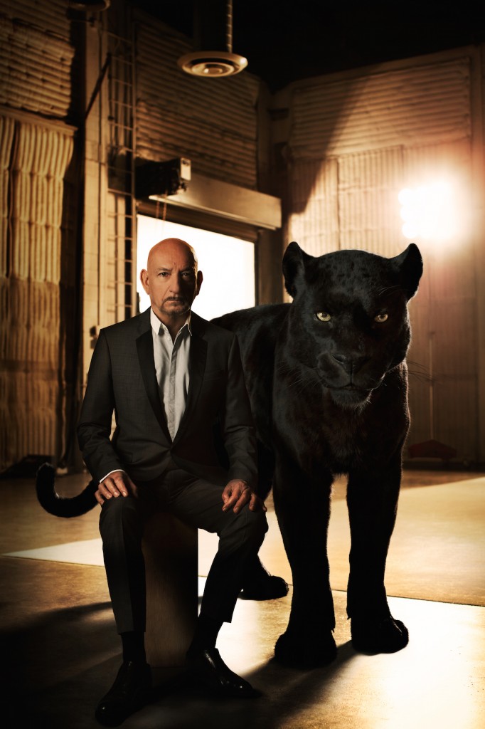 Sir Ben Kingsley Voices Bagheera in The Jungle Book