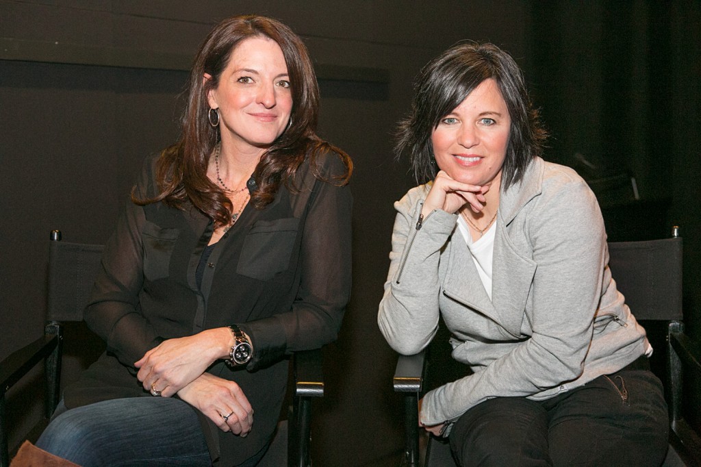 Jenni Magee-Cook (Producer) and Peggy Holmes (Director/Story By). Photo by Kayvon Esmaili.