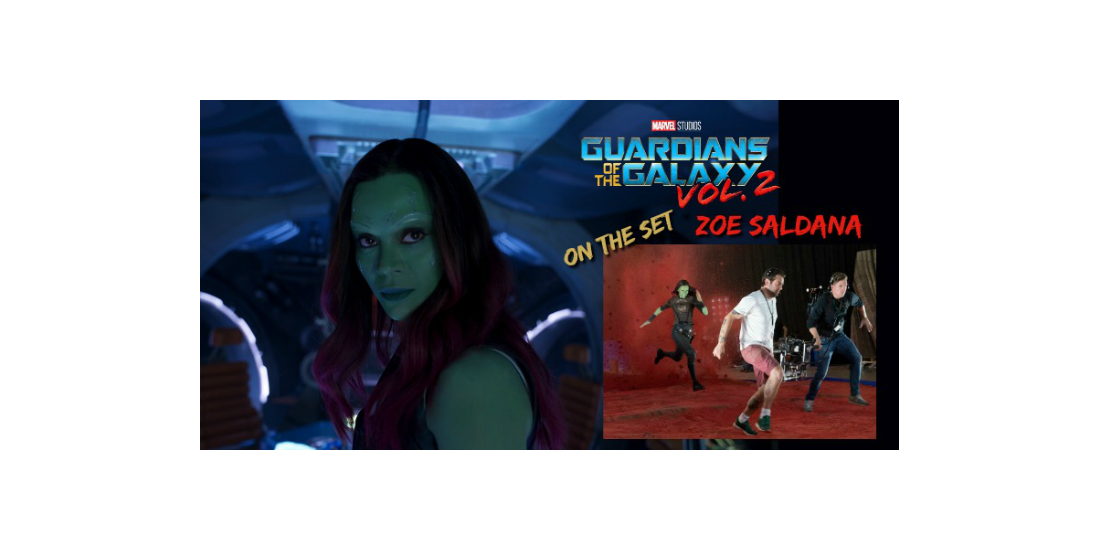 Zoe Saldana Guardians of the Galaxy Vol 2